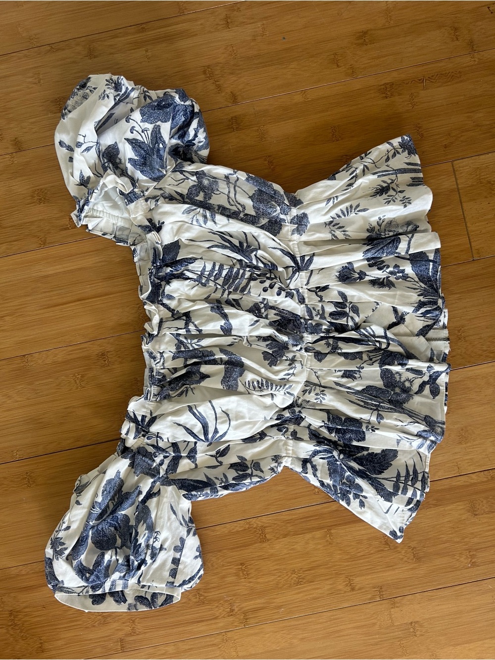 ANTONIO MELANI White and Light Blue blouse